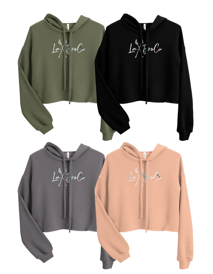 LadyLaxBro Crop Hoodie
