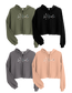LadyLaxBro Crop Hoodie