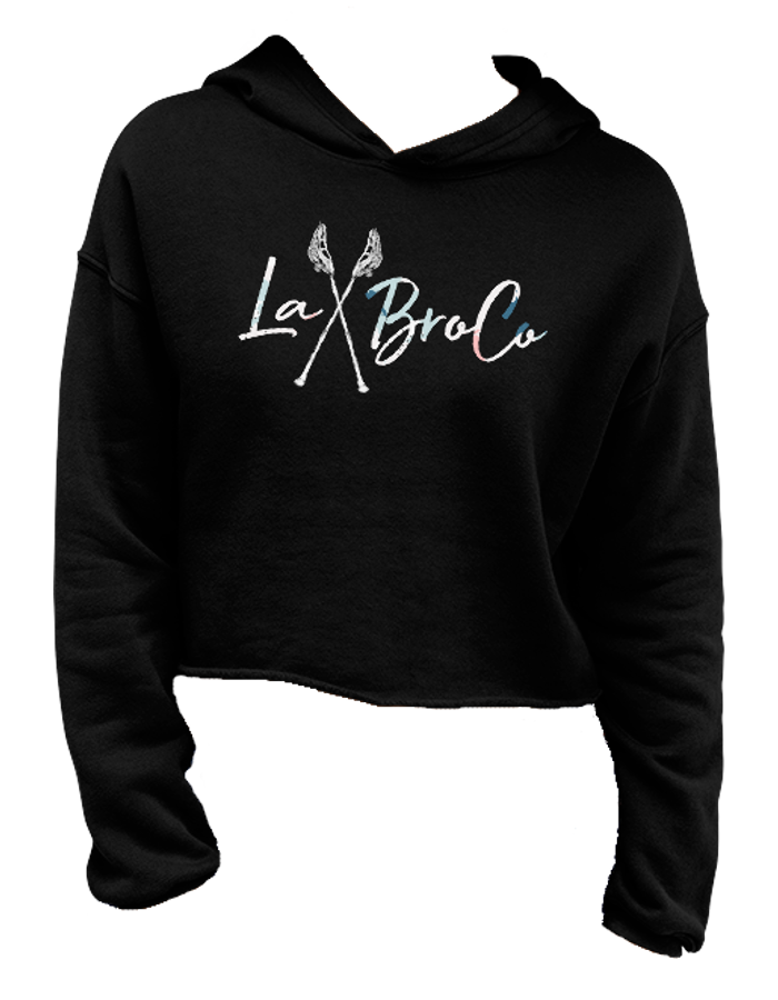 LadyLaxBro Crop Hoodie