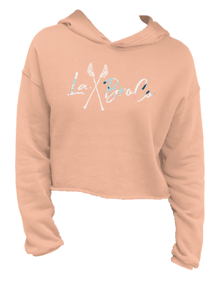 LadyLaxBro Crop Hoodie