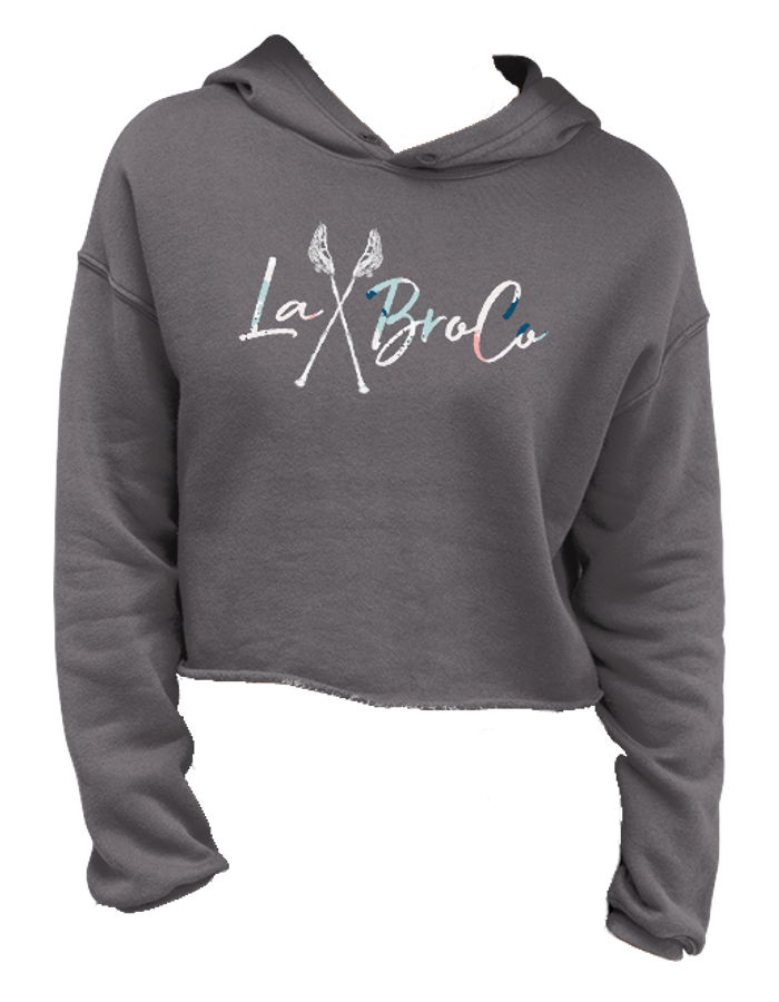 LadyLaxBro Crop Hoodie