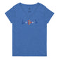 LaxBroMoms Colorado Proud V-Neck_Center Logo